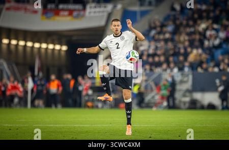 Sinsheim, Germania. 10 ottobre 2025. Waldemar Anton (DFB) Germania - Lussemburgo Deutschland - Lussemburgo 10.10.2025 Copyright (nur für journalistische Foto Stock