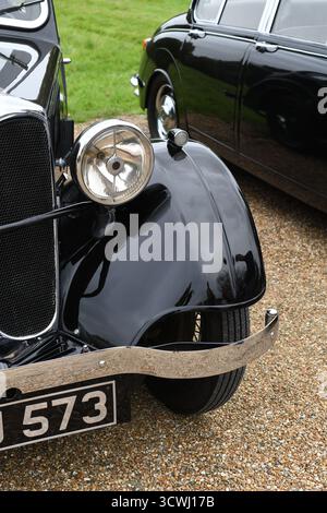 Classic car rally Foto Stock