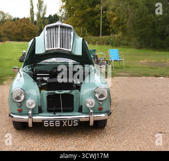 Classic car rally Foto Stock