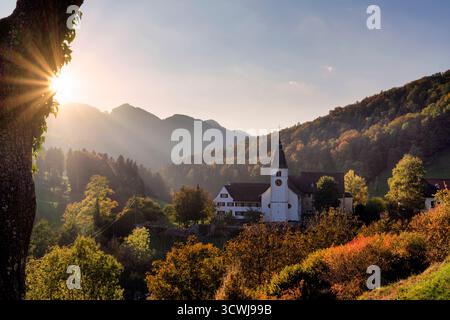 Monastero di Beinwil, Svizzera, Beinwil, Oberbeinwil, Soletta, Schwarzbubenland, Passwang, ortodosso Foto Stock