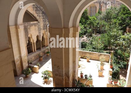 Museo del monastero di San Pietro, Mdina, Malta Foto Stock