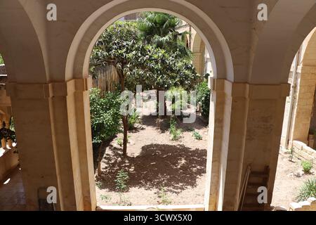Museo del monastero di San Pietro, Mdina, Malta Foto Stock