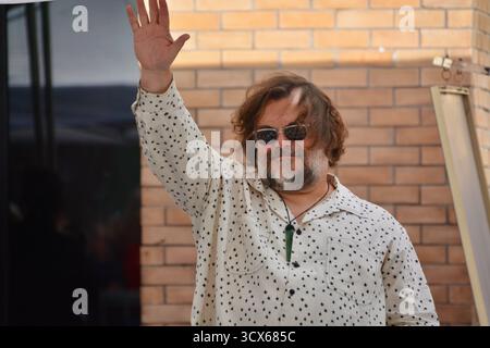Hollywood, California, Stati Uniti. 13 ottobre 2025. Jack Black partecipa alla cerimonia delle star della Hollywood Walk of Fame di Naomi Watts il 13 ottobre 2025 a Hollywood, Los Angeles, California. Crediti: Sharon Graphics/Alamy Live News Foto Stock
