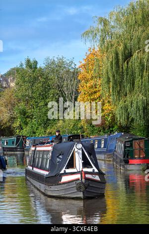 Porticciolo di Skipton sul Leeds Liverpool Canal Foto Stock