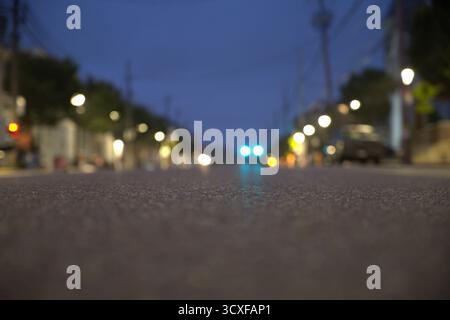 st. Principale Macungie Pa ha solo anticipato la parata di Halloween Foto Stock