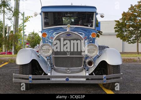 Automobile, auto d'epoca modificata, provincia del Quebec, Canada Foto Stock
