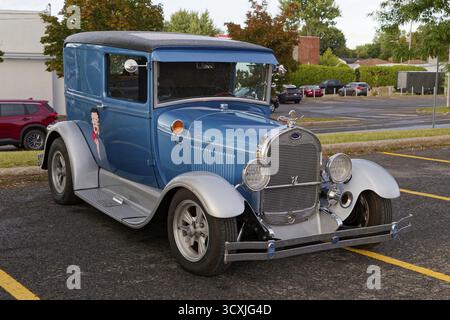 Automobile, auto d'epoca modificata, provincia del Quebec, Canada Foto Stock
