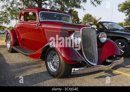 Automobile, auto d'epoca modificata, provincia del Quebec, Canada Foto Stock