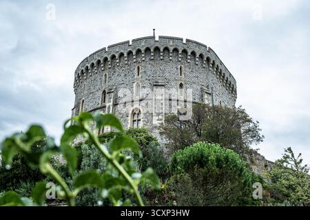 Castello di Windsor - Patrimonio e Maestà senza tempo Foto Stock