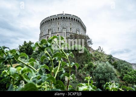 Castello di Windsor - Patrimonio e Maestà senza tempo Foto Stock