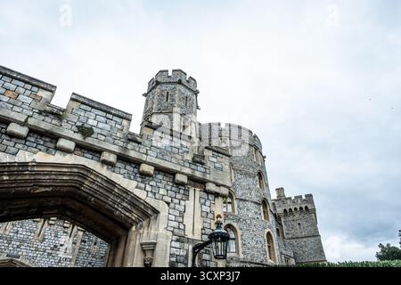 Castello di Windsor - Patrimonio e Maestà senza tempo Foto Stock