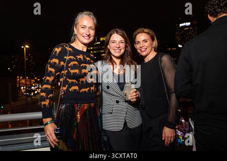 Evento VIP - Dr.Ansay - Eva Mona Rodekirchen, Iris Mareike Steen und Gisa Zach beim Dr.Ansay VIP Event im Soho House am 15.10.2025 a Berlino. *** Evento VIP Dr Ansay Eva Mona Rodekirchen, Iris Mareike Steen e Gisa Zach all'evento VIP Dr Ansay presso Soho House il 15 10 2025 a Berlino Copyright: XEventpressxKochanx Foto Stock