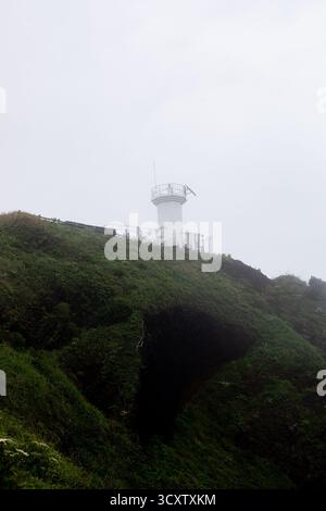 Sentiero costiero di Cape Seopjikoji, Isola di Jeju Foto Stock