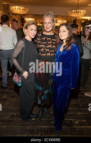 abb Gisa Zach, Eva Mona Rodekirchen und Sarah Alles zu Gast bei der Feier zur Neupositionierung von DrAnsay im Soho House Berlin, Berlin den 15.10.2025 Berlin Deutschland *** abb Gisa Zach, Eva Mona Rodekirchen e Sarah Alles come ospiti alla celebrazione del riposizionamento di DrAnsay alla Soho House Berlin, Berlin 15 10 2025 Berlino Germania Foto Stock