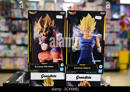 Londra, Regno Unito, 8 ottobre 2025. All'interno del negozio di articoli da collezione "Animetal" in Shaftesbury Avenue. Foto Stock
