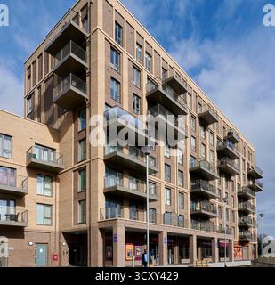 Nuovi condomini a Catford, Londra, Inghilterra sud-orientale, Regno Unito Foto Stock