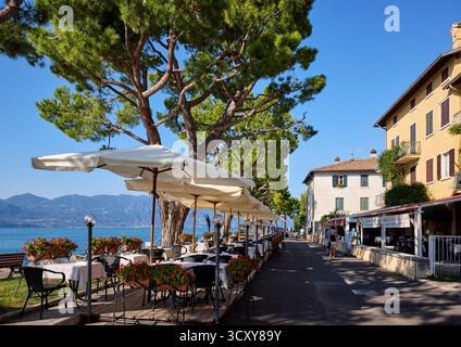 Torri del Benaco, Italia Foto Stock