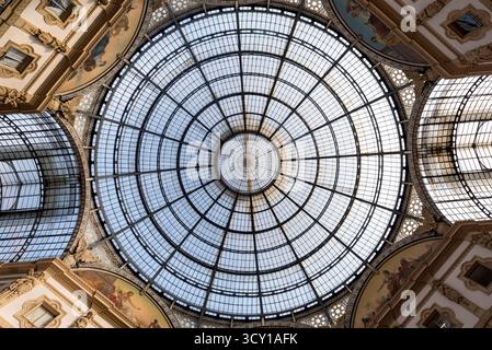 Galleria Vittorio Emanuele II Milano, Italia, Foto Stock