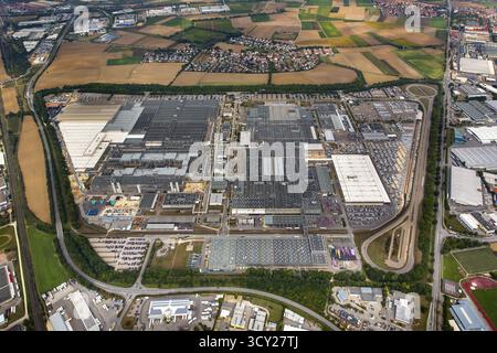 Stabilimento BMW regensburg, stabilimento automobilistico, fabbrica automobilistica, Bayrische Motorenwerke Fabrik Regensburg, Obertraubling, città indipendente nella Baviera orientale, BAV Foto Stock