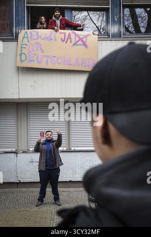 DEU Germania Germania Germania Berlino dimostrazione ' marcia delle donne, che è stata organizzata dal membro AFD, la donna curda Leyla Bilge. La protesta è stata diretta Foto Stock