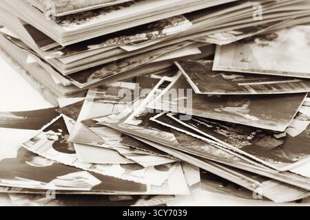 Fotografa album e foto amatoriali anni '1950-'1970 Foto Stock