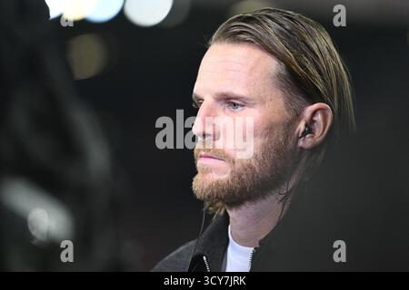 Berlino, Germania. 17 ottobre 2025. Eugen Polanski (Borussia Moenchengladbach, Chef-Trainer) GER, 1.FC Union Berlin gegen Borussia Moenchengladbach, Fussball, Bundesliga, Saison 2025/2026, 7. SPIELTAG, 17.10.2025 (LE NORMATIVE DFL VIETANO QUALSIASI USO DI FOTOGRAFIE COME SEQUENZE DI IMMAGINI E/O QUASI-VIDEO). Foto: Eibner-Pressefoto/Ryan Sleiman credito: dpa/Alamy Live News Foto Stock