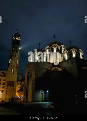 Grazia notturna dei Santi Costantino ed Elena. Foto Stock