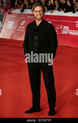 Roma, Italia. 17 ottobre 2025. Jan Maria Michelini partecipa al Red carpet "Sandokan" durante il 20° Festival del Cinema di Roma all'Auditorium Parco della musica di Roma, 17 ottobre 2025. Crediti: Insidefoto/Alamy Live News Foto Stock