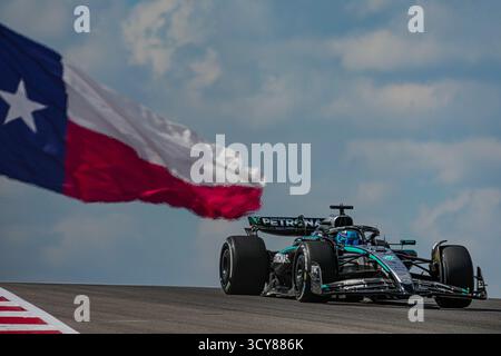 V17.10.2025, Circuit of the Americas, Austin, FORMULA 1 MSC CRUISES UNITED STATES GRAND PRIX 2025 , im Bild durante la Formula 1 MSC Cruises United States Grand Prix 2025, Austin, TX, USA, dal 16 al 19 ottobre 2025. Round 19 del Campionato del mondo di Formula 1 FIA 2025. Foto Stock