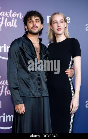 Lukas von Horbatschewsky und Luise Emilie Tschersich bei der Premiere der 2. Staffel der Amazon prime Video serie "Maxton Hall - Die Welt zwischen uns" im Tempodrom. Berlino, 17.10.2025 Foto Stock
