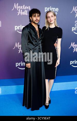 Lukas von Horbatschewsky und Luise Emilie Tschersich bei der Premiere der 2. Staffel der Amazon prime Video serie "Maxton Hall - Die Welt zwischen uns" im Tempodrom. Berlino, 17.10.2025 Foto Stock