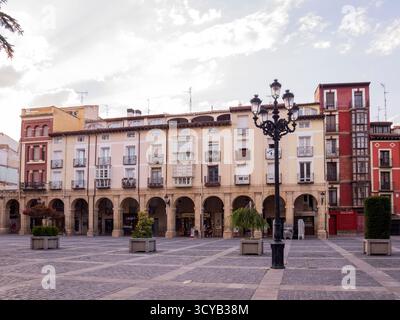 Plaza de la Constitución. Logroño. La Rioja. España Foto Stock