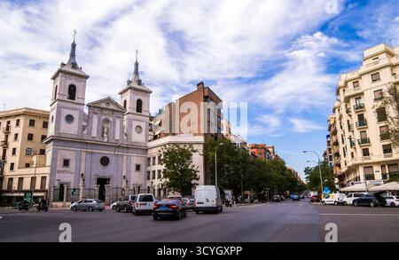 Glorieta del pintor Sorolla. Madrid. España Foto Stock
