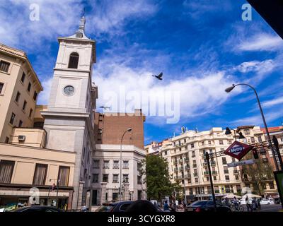 Glorieta del pintor Sorolla. Madrid. España Foto Stock