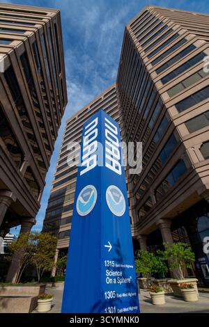 USA Maryland MD NOAA National Oceanic and Atmospheric Administration ricerca climatica tempeste uragani Foto Stock