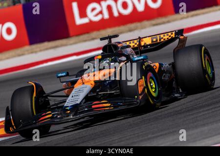 Austin, Texas, Stati Uniti. Terzo posto. 19 ottobre 2024. Circuito delle Americhe ad Austin, Texas. Il vincitore è Max Verstappen (1), Lando Norris (4) arriva secondo e Charles Leclerc (16) terzo. Robert Backman/CSM/Alamy Live News crediti: Cal Sport Media/Alamy Live News Foto Stock