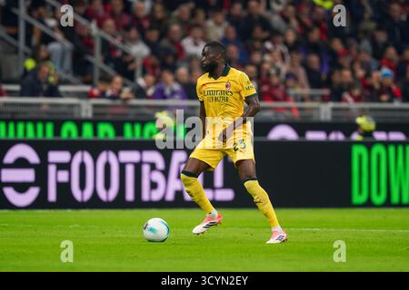 Milano, Italie. 19 ottobre 2025. m23 durante il campionato italiano di serie A tra AC Milan e ACF Fiorentina il 19 ottobre 2025 allo stadio San Siro di Milano - Photo Alessio Morgese/DPPI Credit: DPPI Media/Alamy Live News Foto Stock