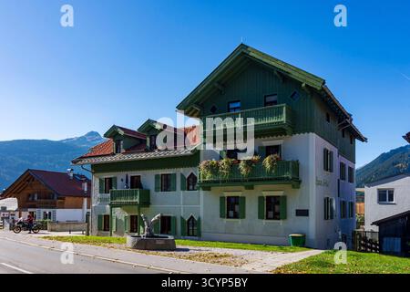 Museum im Spinnhof Ehrwalder Heimatmuseum, Ehrwald Local History Museum Ehrwald Tiroler Zugspitz Arena Tirol, Tirolo Austria Foto Stock