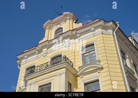 Altbau am Suurgildi Plats, Altstadt, Tallinn, Estland Foto Stock