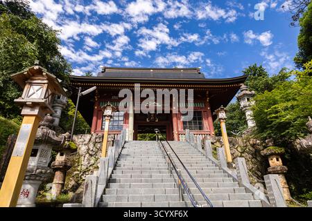 Mitake jinja (santuario), Musashi Mitake jinja, culto della montagna, monte Mitake, città Ome, Tokyo, Giappone, Asia orientale, Asia Foto Stock