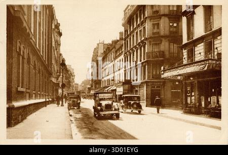 Parigi, 10° arrondissement dipartimento francese : 75 - regione di Parigi : Ile-de-France Cartolina d'epoca. agli inizi del xx secolo Foto Stock