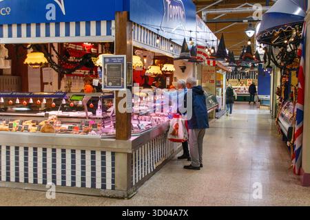 Il mercato interno di Doncaster Foto Stock