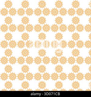 Pattern con forme geometriche a stella Illustrazione Vettoriale