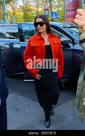 Viennale 2025 - Vienna International Film Festival - prima di ' in-i in Motion ' al Gartenbaukino di Vienna, Austria, il 21 ottobre 2025. Juliette BINOCHE - 20251021 PD9918 credito: APA-PictureDesk/Alamy Live News Foto Stock