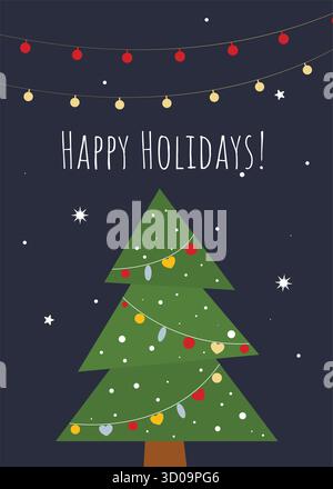 Biglietto Di Natale Per Coppia Speciale - Design Artistico Con