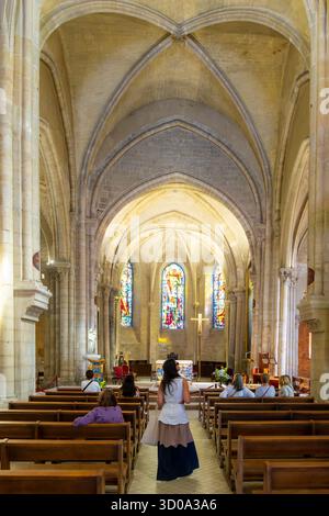Francia, Parigi, Montmartre, chiesa di Saint Pierre de Montmartre Foto Stock