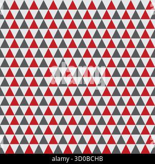 Ripetizione triangolare, sfondo geometrico semplice. design elegante e di lusso Illustrazione Vettoriale