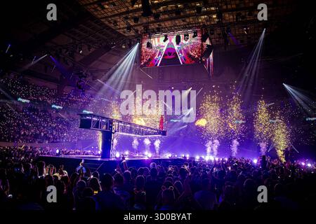Dortmund Andrea Berg beim Schlagerboom AM 18.10.25 a Dortmund Andrea Berg beim Schlagerboom AM 18.10.25 a Dortmund *** Dortmund Andrea Berg allo Schlagerboom il 18 10 25 a Dortmund Andrea Berg allo Schlagerboom il 18 10 25 a Dortmund Copyright: XEibner-Pressefoto/GerhardxWingenx EP GWR Foto Stock
