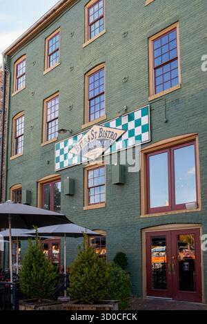 Staunton, Virginia, fine settimana in autunno Foto Stock