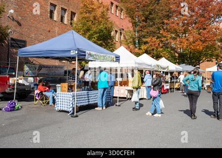 Staunton, Virginia, fine settimana in autunno Foto Stock